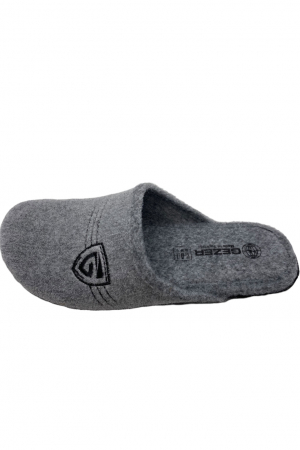 Papuci de casa pentru bărbați, gri, mărime 40, branț detașabil, 26 centimetri [1]