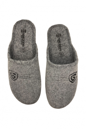 Papuci de casa pentru bărbați, gri, mărime 40, branț detașabil, 26 centimetri [7]