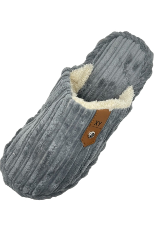 Papuci de casă pentru bărbați Tecos Gri – Îmblăniți și comozi [2]