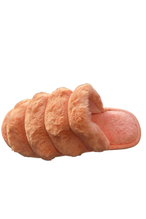 Papuci de casa pentru dama, gri, marime 36-37, 25 centimetri, imblaniti [20]