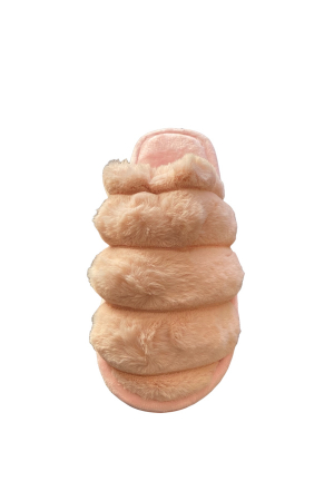 Papuci de casa pentru dama, gri, marime 36-37, 25 centimetri, imblaniti [12]
