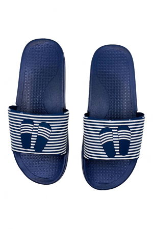 Papuci de piscina sau plaja pentru adulti cu imprimeu slapi, gri, marime 40, 25 centimetri [10]