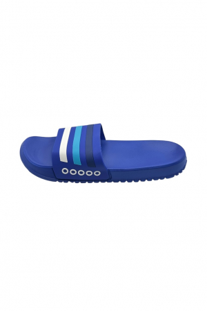 Papuci de plaja sau piscina pentru barbati, Tecos®, albastru deschis cu dungi, marimea 45, 27.5 centimetri,usori, confortabili, cu design modern [1]