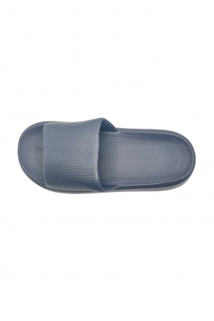 Papuci de plaja sau piscina pentru barbati, Tecos®, negru, marimea 40-41, 27 centimetri, usori, confortabili, model modern [2]