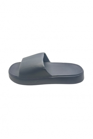 Papuci de plaja sau piscina pentru barbati, Tecos®, negru, marimea 40-41, 27 centimetri, usori, confortabili, model modern [1]