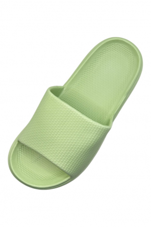 Papuci de plaja sau piscina pentru dama de tip Cloud Slides, Tecos®, marime 36-37, ultra usori, verde, 23.5 centimetri [2]