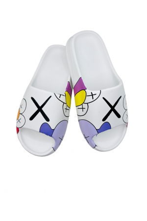Papuci plaja - Papuci de plaja sau piscina pentru dama, Tecos®, marime 40-41, alb, 25.5 centimetri, foarte usori, design modern, confortabili
