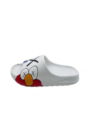 Papuci de plaja sau piscina pentru dama, Tecos®, marime 40-41, alb, 25.5 centimetri, foarte usori, design modern, confortabili [1]