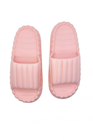 Papuci de plaja sau piscina pentru dama, Tecos, marime 36-37, roz, 23.5 centimetri, ultra moi si usori, design modern, confortabili [4]