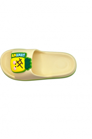 Papuci de plaja damă cu imprimeu 3D fructe – model confortabil și amuzant [2]