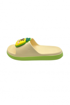 Papuci de plaja damă cu imprimeu 3D fructe – model confortabil și amuzant [1]