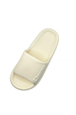 Papuci de plaja sau piscina pentru dama, Tecos, marime 38-39, ultra usori, imprimeu ursulet, alb, 24.5 centimetri [2]