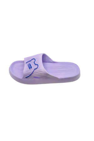 Papuci de plaja sau piscina pentru dama, Tecos, marime 36-37, ultra usori, imprimeu ursulet, mov, 23 centimetri [1]