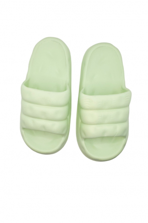 Papuci de plaja sau piscina pentru dama, Tecos, marime 38-39, verde, 24.5 centimetri, ultra moi, usori si confortabili, design modern [4]