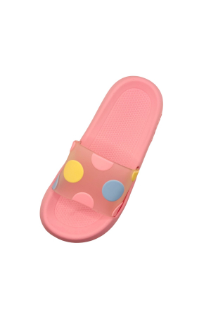 Papuci pentru activitati in aer liber, roz cu imprimeu buline, marime 40-41, 25.5 centimetri [3]