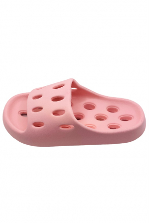Papuci pentru adulti, Tecos, marime 36-37, roz, foarte usori, talpa anti-alunecare si cu gauri, 24 centimetri [1]