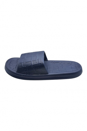 Papuci pentru barbati, Tecos®, albastru, marime 40-41, 25.5 centimetri, ultra confortabili, antiderapanti, ideali pentru interior si exterior, model LINE [1]