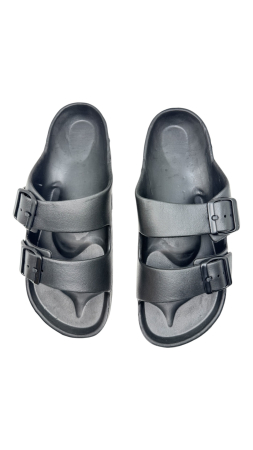 Papuci sport bărbați Tecos negri cu catarame ajustabile talpă EVA confortabilă [5]