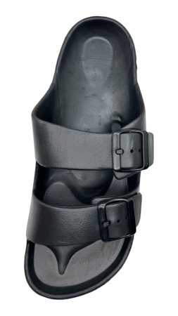 Papuci sport bărbați Tecos negri cu catarame ajustabile talpă EVA confortabilă [4]