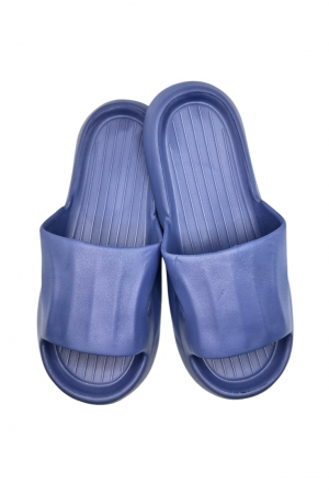 Papuci tip Cloud Slides pentru femei și bărbați, Tecos®, albastru, marime 40-41, 26 centimetri, ultra confortabili, antiderapanți, ideali pentru interior și exterior [0]