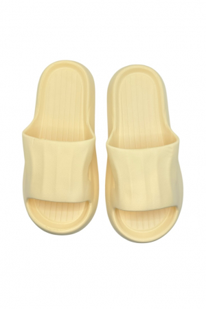 Papuci tip Cloud Slides pentru femei și bărbați, Tecos®, galben, marime 36-37, 24 centimetri, ultra confortabili, antiderapanți, ideali pentru interior și exterior [5]