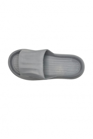 Papuci tip Cloud Slides pentru femei și bărbați, Tecos®, gri, marime 40-41, 26 centimetri, ultra confortabili, antiderapanți, ideali pentru interior și exterior [2]