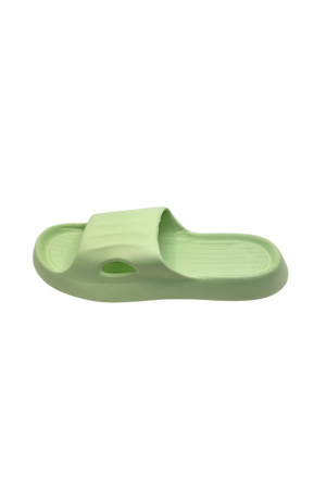 Papuci tip Cloud Slides pentru femei și bărbați, Tecos®, verde, marime 38-39, 25 centimetri, ultra confortabili, antiderapanți, ideali pentru interior și exterior [1]