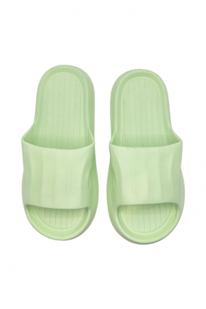 Papuci tip Cloud Slides pentru femei și bărbați, Tecos®, verde, marime 38-39, 25 centimetri, ultra confortabili, antiderapanți, ideali pentru interior și exterior [5]