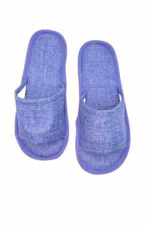 Papuci usori de casa pentru dama, Tecos®, mov, marime 36-37, greutate redusa, talpa joasa, 23 centimetri [3]