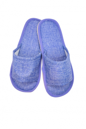 Papuci usori de casa pentru dama, Tecos®, mov, marime 36-37, greutate redusa, talpa joasa, 23 centimetri [0]