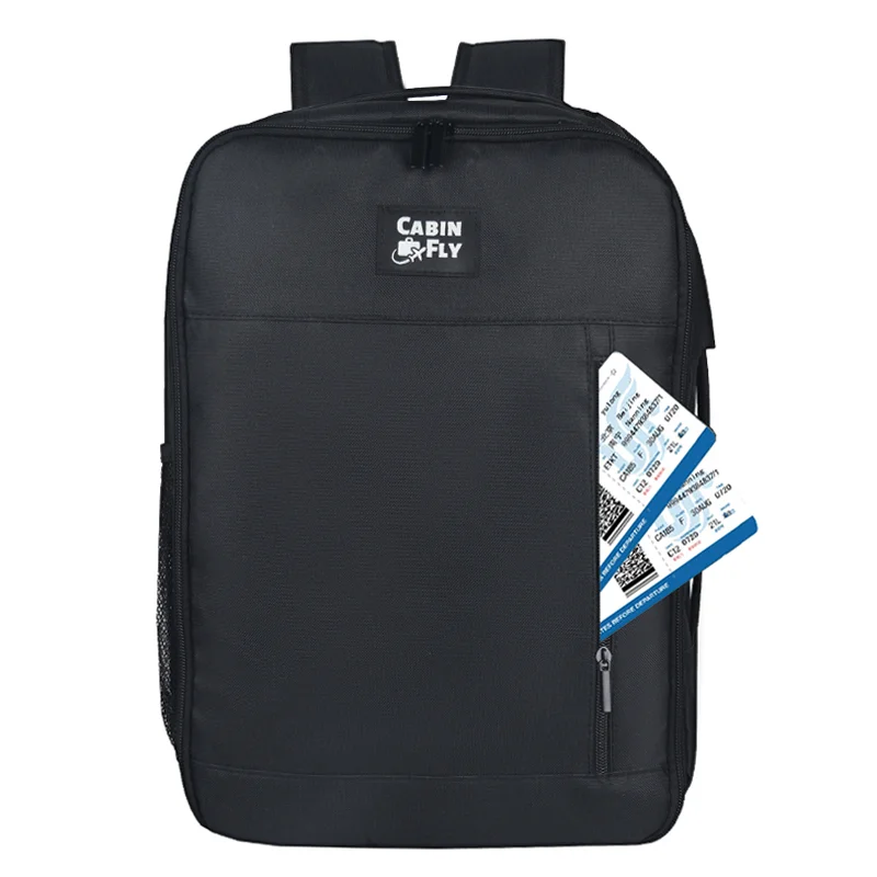 Rucsac CabinFly Pacemaker 40x30x20cm Negru – Bagaj Cabină Wizz Air [2]
