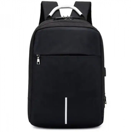 Rucsac de Călătorie Cracos, Negru – Antifurt, Port USB, Compartiment Laptop [2]