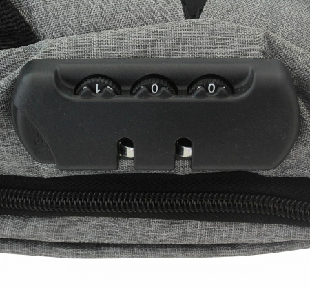 Rucsac de Călătorie Cracos, Negru – Antifurt, Port USB, Compartiment Laptop [6]