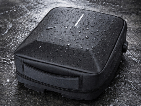 Rucsac laptop antifurt Cracos 44x32x12 hard shell fata port USB compartimente multiple [2]