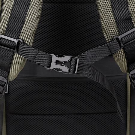 Rucsac Extensibil Laptop Cracos Verde 45x31x18-25 cm Capacitate 36-55L Impermeabil [15]