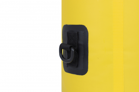 Rucsac impermeabil de tip drybag, Tecos, capacitate 5 L, galben, pentru activități de exterior [4]