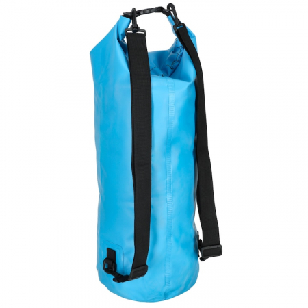 Rucsac impermeabil de tip drybag, Tecos, capacitate 30 L, albastru, pentru activitati de exterior [1]