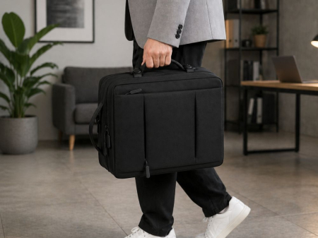 Rucsac laptop CRACOS cu port USB și multiple compartimente 47x33x13 cm [1]