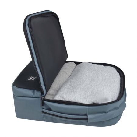 Rucsac pentru calatorii, CabinFly Bellanca 40x30x15 cm, albastru, ideal bagaj de mana pentru LOT, Finnair, SAS sau Turkish Airlines [3]