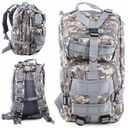 Rucsacuri - Rucsac tactic camuflaj cu compartimente multiple 43x25x24 cm