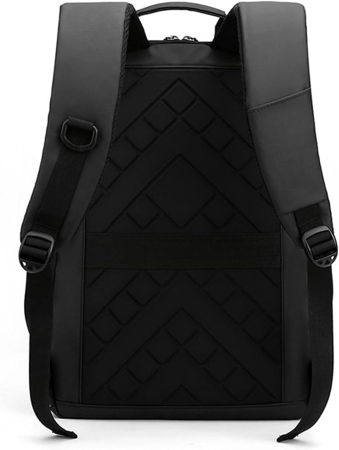 Rucsac Ultraslim Laptop Cracos Negru 40x29x10 cm 24L Rezistent la Apă [3]