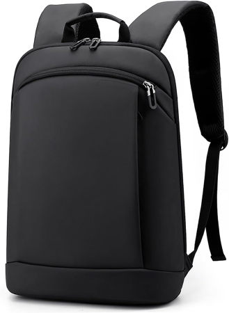 Rucsac Ultraslim Laptop Cracos Negru 40x29x10 cm 24L Rezistent la Apă [0]