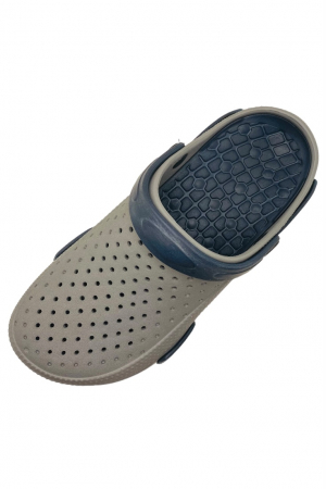 Saboti de gradina pentru barbati, din material EVA, gri inchis, marime 43, cu gauri pentru circulatia aerului, foarte usori, 27.5 centimetri [3]