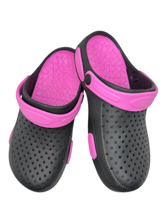 Papuci plaja - Saboti dama EVA Tecos comozi si usori cu ventilatie pentru gradina si uz zilnic