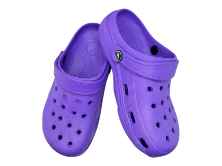 Papuci plaja dama - saboti-gradina-dama-eva-tecos-mov-tecos