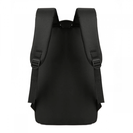 Set calatorie, rucsac, geanta si plic pentru adulti, 3 in 1, cablu USB, rezistent la apa, 2 culori, gri si negru [3]