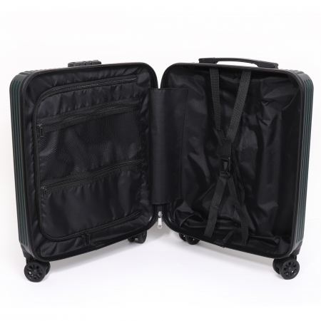 Set CabinFly Ryanair Priority – Troller 55x40x20 + Rucsac 40x30x20 Verde [6]
