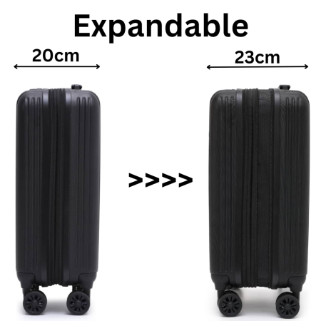 Set Cabinfly – troller de cabină 55×40×20/23 cm și rucsac 40×30×15 cm [1]