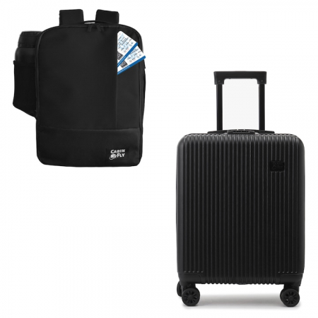 Trollere - set calatorie cabinfly troller rucsac turkish sas finnair