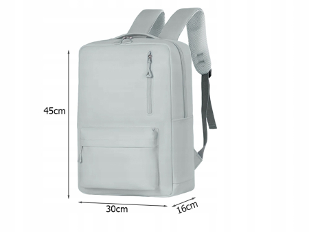 Set călătorie Cracos albastru cu rucsac laptop USB și trusă cosmetică 9 piese [10]
